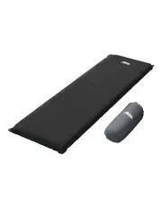 [Weisshorn] Self Inflating Mattress Camping Sleeping Mat Air Bed Pad Single in Black