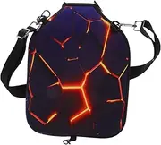 BESPORTBLE Ball Paddle Case Neoprene Racket Cover Bag Zipper Hole Ball Paddle Holder for Tennis Squash Badminton