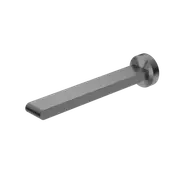 Nero Bianca Fixed Basin/Bath Spout 240mm Gun Metal NR321503bGM
