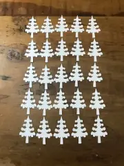 50 PIECES CHRISTMAS TREE #1 cardstock paper die cut embellishments