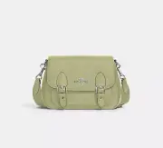 ☂️Coach Lucy Crossbody☄️SMALL☄️SV/Pale Lime NWT