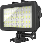 SL-20 Waterproof RGB Fill Light LED Video Light 8 Modes CRI95+ Dimmable IPX8 Underwater 40M Built-in Rechargeable Battery for Diving Snorkeling Underwater Photography Video