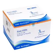 3Ml/Cc 25g x 1" Lab Consumables - Global Medical Products -Sealed (Box Of 100)