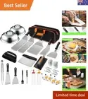 Griddle Accessories Kit, Flat Top Grill Accessories Set for Blackstone and Ca...