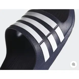 ADIDAS DURAMO SLIDE 男女 運動防水拖鞋 深藍-G15892