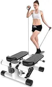 Life HS Stepper,Pedal-Portable Rotating Stair Pedal with Adjustable Resistance, Exercise Machine,LCD Display with Resist