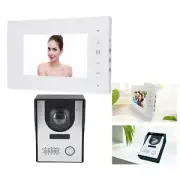 Intercom Video Doorbell System Color Video Door Monitor Kit 2 Way Intercom 3 SD0