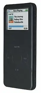 iPod Nano Second Skin Protective Soft Case (Black)