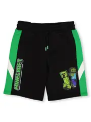 Youth Boys Minecraft Knit Short