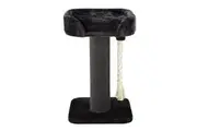 Cat Scratching Post Perch Tree Scratcher Pole Play Gym Climbing Tower Pet Furniture Sisal Rope 101cm Tall