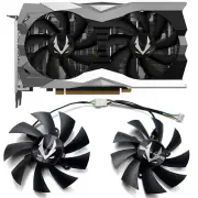 Graphics Card Fan Cooling Fan For ZOTAC/Sotai GTX1660ti 1660SUPER RTX2060 AMP