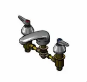 T&S B-2992 LAVATORY FAUCET, CONCEALED BODY, 8" CC WITH LEVER HANDLES