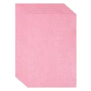 6Pcs 2mm(1/10") Glitter Foam Sheet Pink Adhesive, 16x24inch(40x60cm)