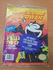 Nintendo Power Vol 40 Felix the Cat Magazine W Poster-Sealed Unopened