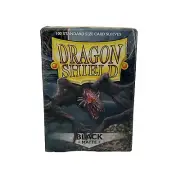 Dragon Shield Sleeves 100 Ct Standard Size - Matte Black