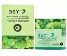 BSY Noni Black Hair Magic Hair Dye Shampoo, 20 ml - Pack of 24 Sachets