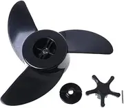 LUMIXE 3 Blades Motor Boat Propellers Electric Engine Outboard, for Haibo ET34 ET44 ET54 Boat Propeller