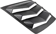 Rear Window Louver Windshield Sunshade Cover Compatible for Chevry C7 Corvette Stingray Grand Sport Z51 Z06 ZR1 in GT Lambo Style ABS 14-19