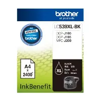 Brother㊣原廠墨水匣LC539XL BK / LC-539XL BK 黑色 墨水匣 適用DCP-J100 / DCP-J105 / MFC-J200