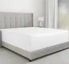 Luxurious King Size Fitted Sheet Only - 100% Cotton, 600 Thread Count, Soft D...