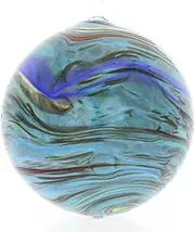 [Glass Of Venice] Murano Glass Chalcedony Christmas Ornament - Turquoise