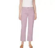 Buffalo David Bitton Ladies' High-Rise Soft Strech Crop Pant, Soft Lilac, 10/30