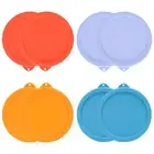 2 Cup Silicone Replacement Lids Storage Cover for Pyrex 7200-PC Glass Bowls (...