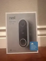 New** SEALED** Nest Hello Smart Wi-Fi Video Doorbell NC5400US - Black