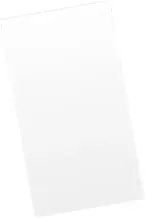 Leefasy Cake Smoothing Tool for Icing, Clear Acrylic for Baking, 20.32x12.7x0.2cm
