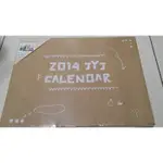 全新未拆- JYJ 在中 有天 俊秀~ 2014 SEASON GREETING ~官方桌曆組