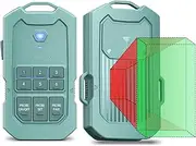 Wireless Radar Motion Alarm System, 1/2 Mile Range, Hideable Motion Sensor & Detector, Rechargeable Battery, IP65 Waterproof - Ideal for Home Security, Driveways, Camping