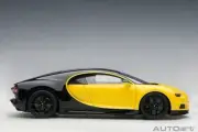 AUTOart 70994 2017 BUGATTI CHIRON 1/18 JAUNE MOLSHEIM YELLOW / NOCTURNE BLACK