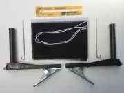 SUNFLEX CLIP Spring Loaded Clamp Type Table Tennis Net & Post Set Clubs 20245
