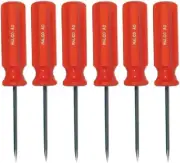 A0 1/8 In. Scratch Awl with Regular Grip, 6-Pack