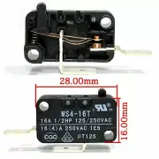 For MS4-16T Welding Gun/Game Console 16A 250VAC Micro Limit Switch Microswitch