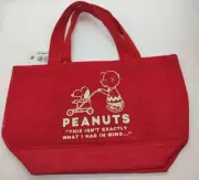 Vintage Peanuts Peanut Handbag Red Mesh Tote Bag Shoulder Bag Handbag Limite