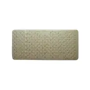 Rubber Bath Mat 34 X 74cm- Beige