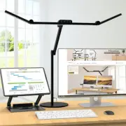 Architect Desk Lamp with Atmosphere Lighting, Adjustable Led Desk Light for H...