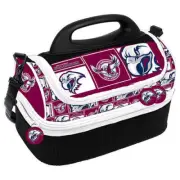 Manly Sea Eagles NRL Insulated Lunch Print Dome Cooler Bag Lunch Box