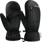 [ZVCXOE] Ski Gloves Cold-Proof 4M Thinsulate Men Sports Outdoor Snow Gloves Ski Season Cycling Touch Screen Compatible Non-Slip Waterproof Windproof Comfortable Warm Mountaineering Unisex