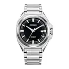CITIZEN Series 8 Automatic Stainless Steel 42.8 MM Black Dial Watch NB6010-81E