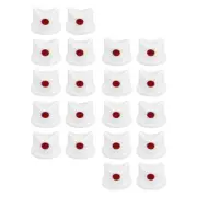20 Pcs Spray Paint Nozzle Accessories Travel Can Caps Attachment