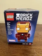 New Lego Marvel BRICKHEADZ IRON MAN 41590 Factory Sealed