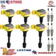 6 Ignition Coil UF349 & Spark Plug For Nissan Altima Maxima Quest Murano 3.5 (for: Nissan)