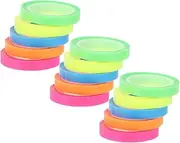 Operitacx Highlight Tape for Books 15 Rolls Removable Sticky Flags Waterproof Page Markers Compact Book Tabs for Reading School