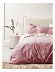 [Aura Home] Luxury Velvet Bedlinen Collection in Orchid