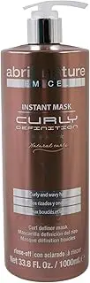 Abril Et Nature et nature - Instant Mask Gold Lifting - Moisturising Hair Mask - 1000 ml - For Curly Hair - Hair Treatment with Stem Cells - Vegan Product - Anti Frizz - Anti Frizz