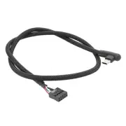 USB 9Pin to Type C Cable for Computer Motherboard Anti Shielding Mesh Line8889