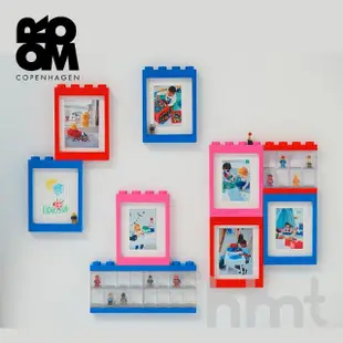 【LEGO 樂高】Room Copenhagen LEGO PICTURE FRAME 樂高壁掛相框-紅色(樂高造型相框)