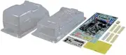 Tamiya RC 1/10 TEAM HAHN RACING MAN TGS Spare Body Set Unpainted Part No.1606